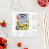 Serviette En Papier Beli Manastir (En situation)