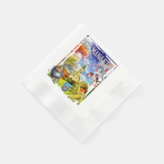 Serviette En Papier Beli Manastir (Coin)