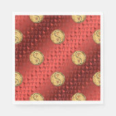 Serviette En Papier Bélier et Tiger (Devant)