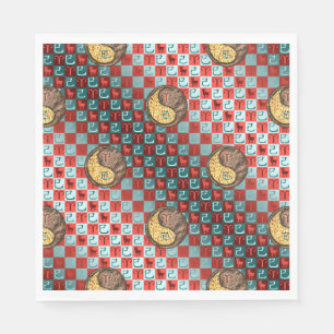 Serviette En Papier Bélier & Serpent de Terre