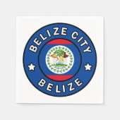 Serviette En Papier Belize City Belize (Devant)