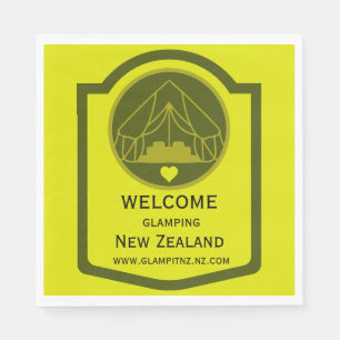 Serviette En Papier Bell Tent Glamping