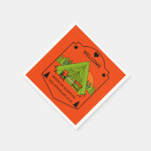 Serviette En Papier Bell Tent Glamping (Coin)