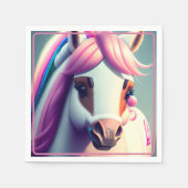 Serviette En Papier Belle 3D Spirit Pony 2 Party (Devant)