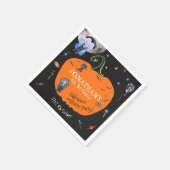 Serviette En Papier Belle Aquarelle Halloween Costume pour enfants (Coin)