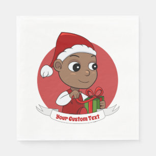 Serviette En Papier Belle Caricature pour bébé de Noël serviettes