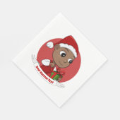 Serviette En Papier Belle Caricature pour bébé de Noël serviettes (Coin)