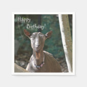 Serviette En Papier Belle chèvre (Devant)