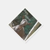 Serviette En Papier Belle chèvre (Coin)