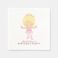 Belle Danse de Ballet Fête d'Anniversaire