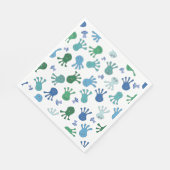 Serviette En Papier Belle fête d'anniversaire Aliens (Coin)