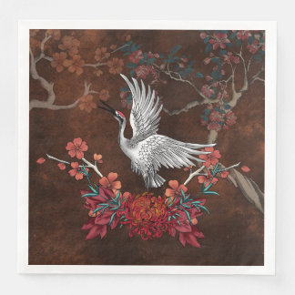 Serviette En Papier Belle grue