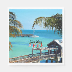 Serviette En Papier Belle Key West Noël