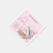 Serviette En Papier Belle mer bébé Narwhal coquilles Anniversaire (Coin)