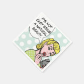 Serviette En Papier Belle Naturelle Comic Book Napkins (Coin)