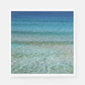 Serviette En Papier Belle plage de sable (Devant)