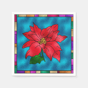 Serviette En Papier Belle Poinsettia