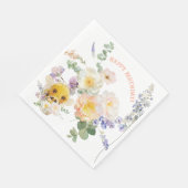 Serviette En Papier Belle serviettes de déjeuner d'abeille (Coin)