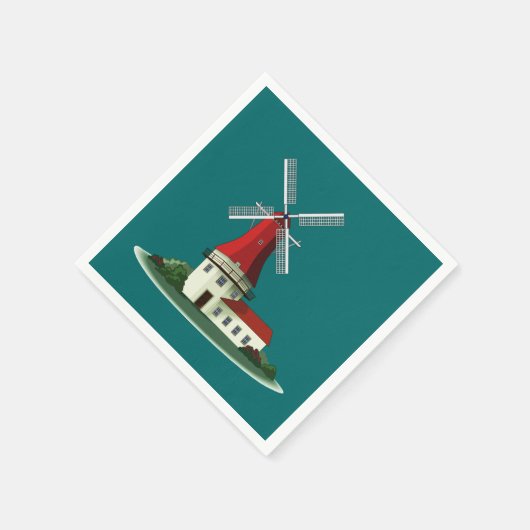 Serviette En Papier Belle Windmill Smock (Coin)