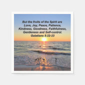 SERVIETTE EN PAPIER BELLES GALATIENNES 5 SOLEIL (Devant)