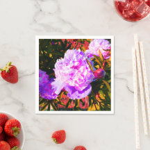 Belles pivoines roses