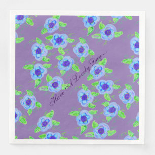 Serviette En Papier Belles serviettes papier de jour