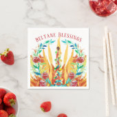 Serviette En Papier Beltane Bright Été Maypole Wicca Sabbat Party (En situation)