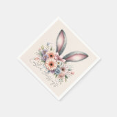 Serviette En Papier Bénédictions de Pâques Brunch mignon Bunny Oreille (Coin)