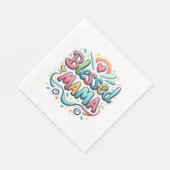 Serviette En Papier Béni maman (Coin)
