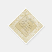 Serviette En Papier Bénissez le Seigneur, ô mon âme (Coin)