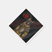 Serviette En Papier Berger Allemand (Coin)