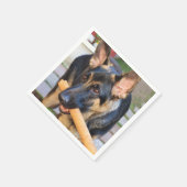 Serviette En Papier berger allemand par Shirley Taylor (Coin)