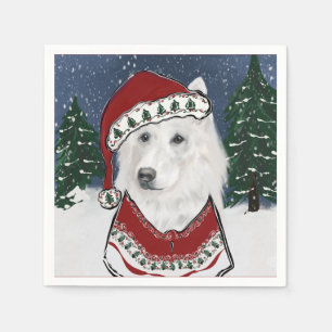 Serviette En Papier Berger Blanc Suisse