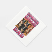 Serviette En Papier Berger Border Collie (Coin)