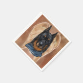 Serviette En Papier Berger de Beauce (Coin)