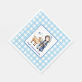 Serviette En Papier Berger et serviettes d'agneau (Coin)