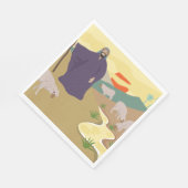 Serviette En Papier Berger Et Ses Serviettes (Coin)