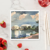 Serviette En Papier Bermudes, Bouteilles de sel (En situation)