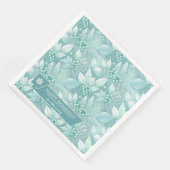 Serviette En Papier Berries de Noël côtier Motif #7 ID1009 (Coin)