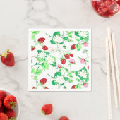 Serviette En Papier Berry Anniversaire Napkin (En situation)