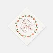 Serviette En Papier Berry d'abord (Coin)