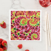 Serviette En Papier Berry Delight Fractal Art (En situation)