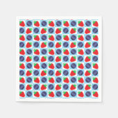 Serviette En Papier Berry Sweet Baby shower (Devant)