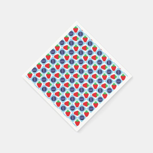 Serviette En Papier Berry Sweet Baby shower (Coin)