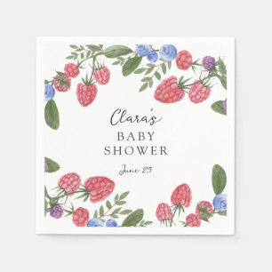 Serviette En Papier Berry Sweet Baby shower