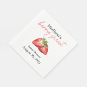 Serviette En Papier Berry Sweet Napkins (Coin)