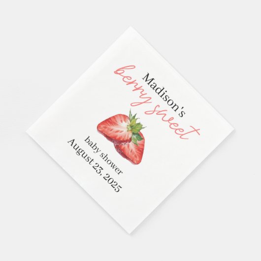 Serviette En Papier Berry Sweet Napkins (Coin)