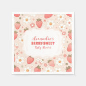 Serviette En Papier Berry Whimsical Sweet Rose (Devant)
