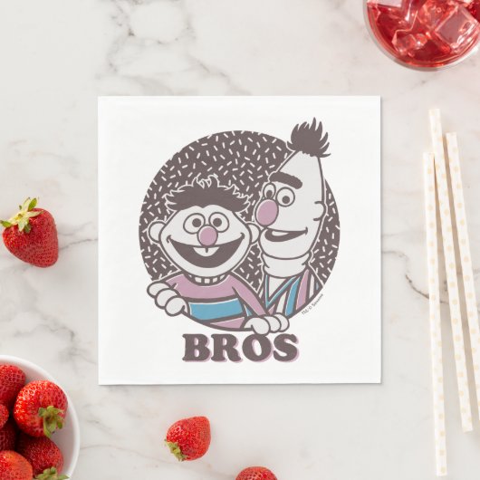 Serviette En Papier Bert & Ernie | Bros (En situation)