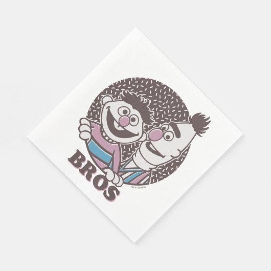 Serviette En Papier Bert & Ernie | Bros (Coin)